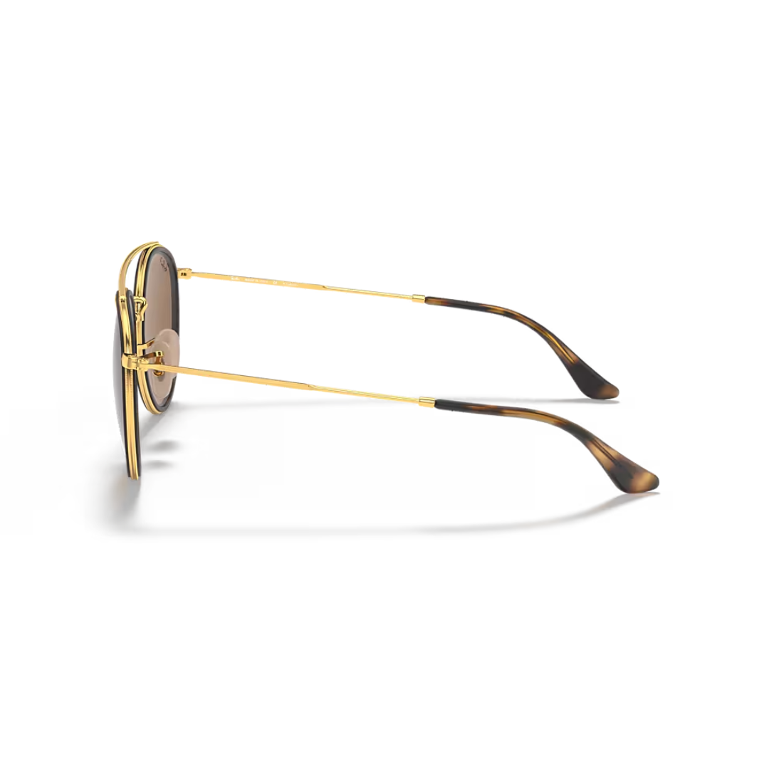 Ray-Ban Round Double Bridge Marrón
