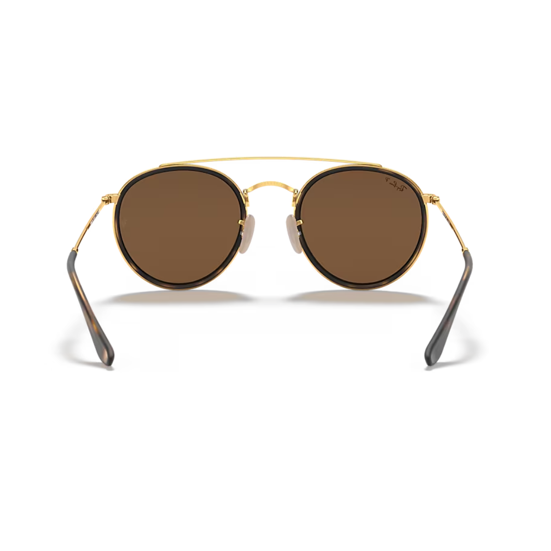 Ray-Ban Round Double Bridge Marrón