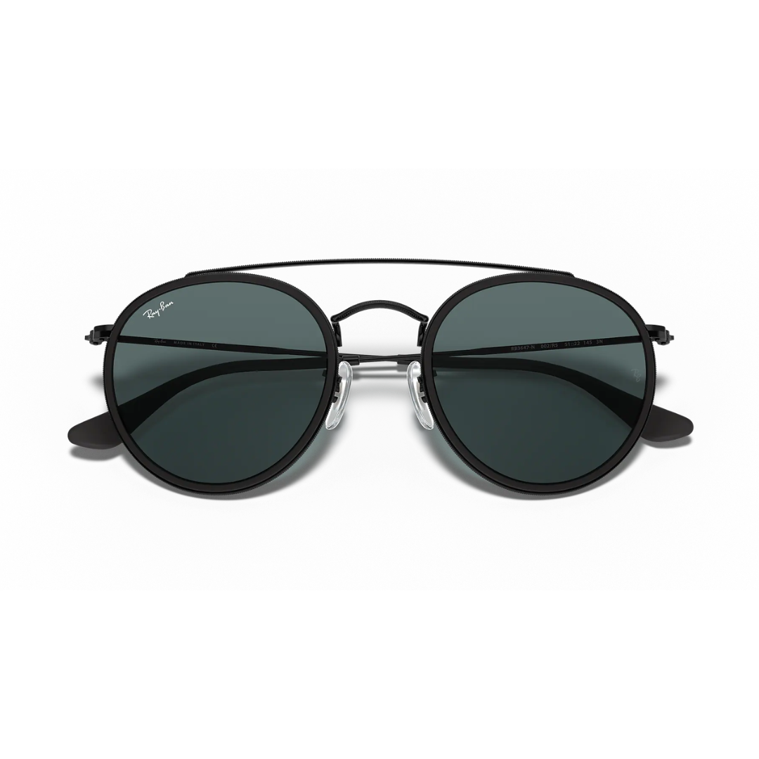 Ray-Ban Round Double Bridge Black