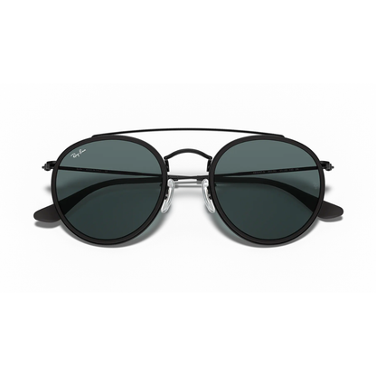 Ray-Ban Round Double Bridge Black