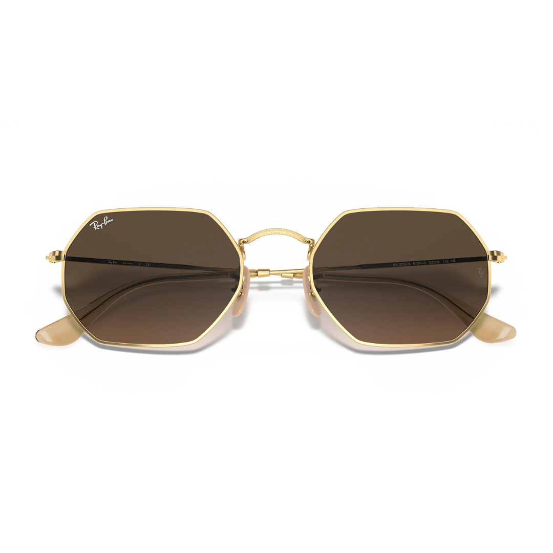 Ray-Ban Octagonal Marrón